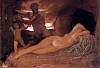 1852 Ingres Jupiter et Antiope, pierre noire, mine de plomb et rehauts de blanc sur papier brun, 16,3x22,5 cm.jpg